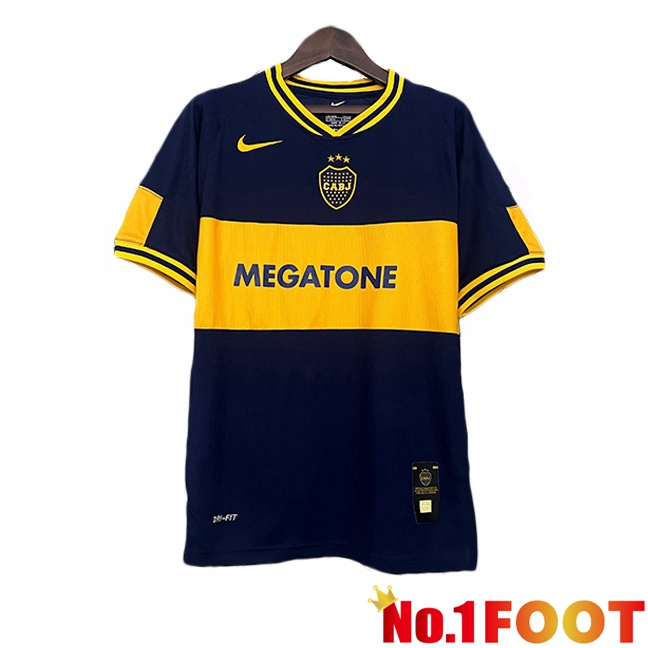 Boca Juniors Retro Home Soccer Jersey Blue Royal 2006-2007