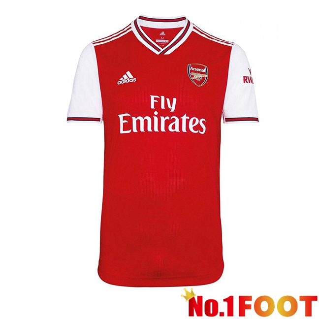 Arsenal Retro Home Soccer Jersey Red 2019-2020