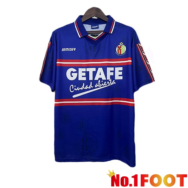 Getafe CF Retro Home Soccer Jersey Blue 1998-1999