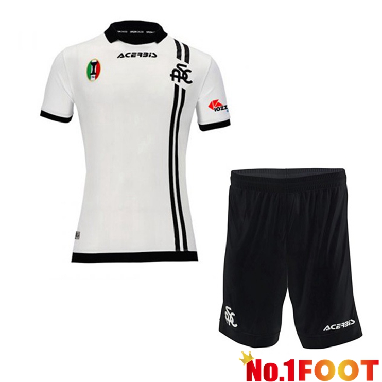 Spezia Calcio Kids Home Jersey White 21/22