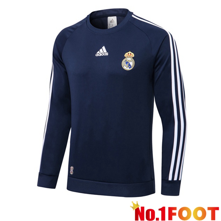 Real Madrid Training Sweatshirt Blue Royal 2021-2022