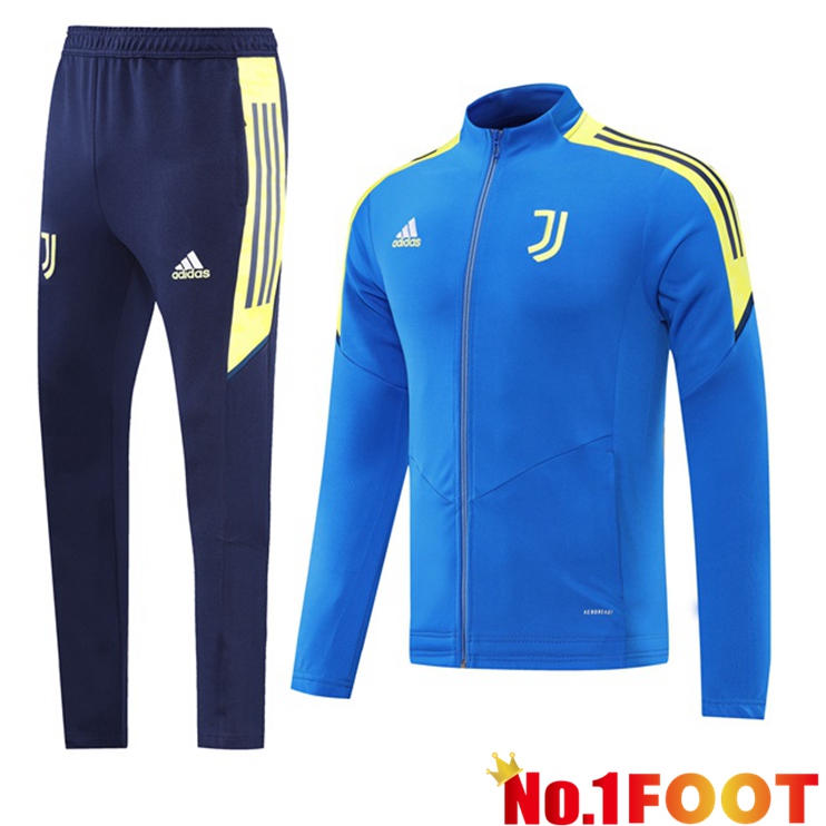 Juventus Blue Training Jacket Suit 2021-2022