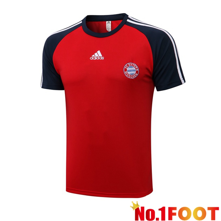 Bayern Munich Training T-Shirts Red 2021-2022