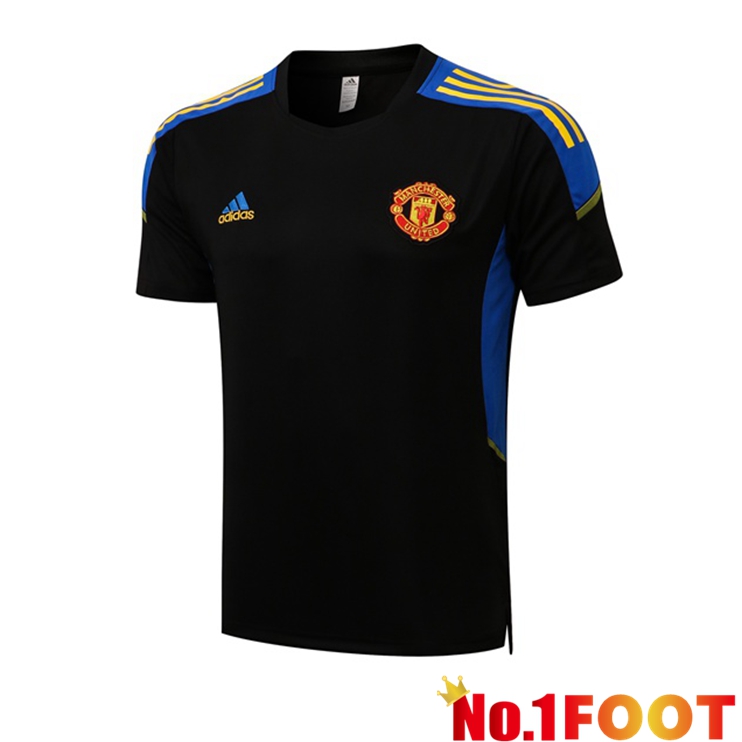 Manchester United Training T-Shirts Black 2021-2022