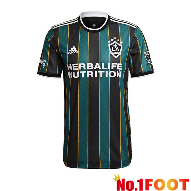 LA Galaxy Away Jerseys Black Green 2022