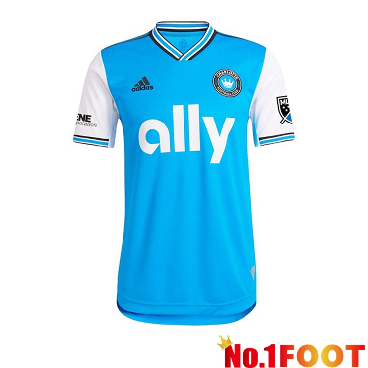 Charlotte FC Home Jerseys Blue 2022 - Click Image to Close