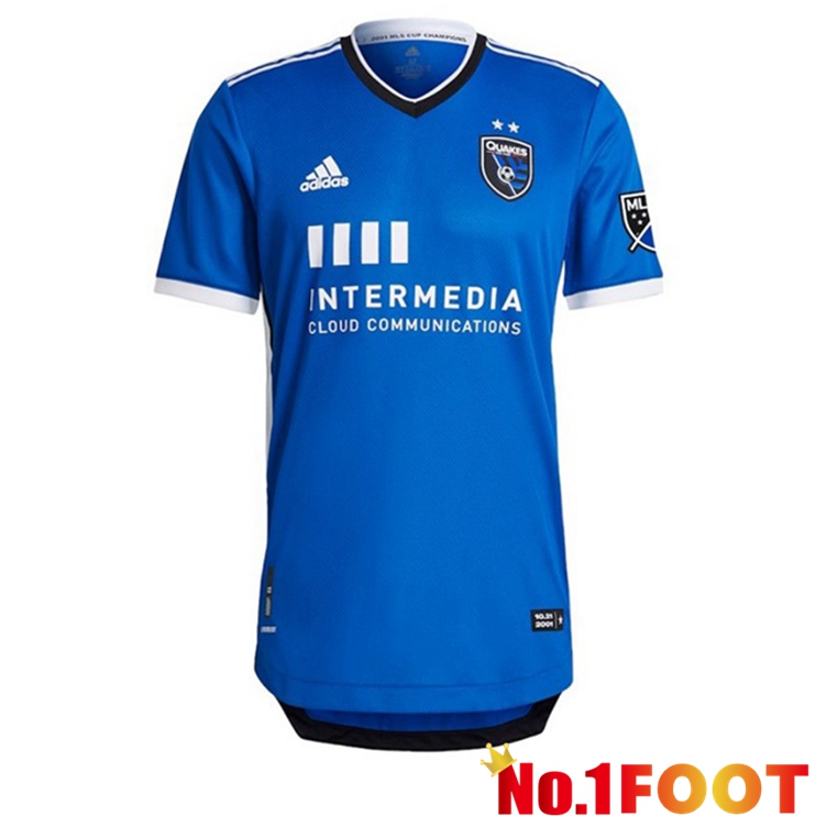 San Jose Earthquakes Home Jerseys Blue 2022