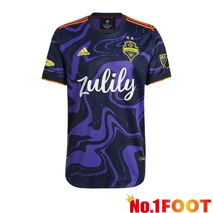 Seattle Sounders FC Away Jerseys Purple 2022