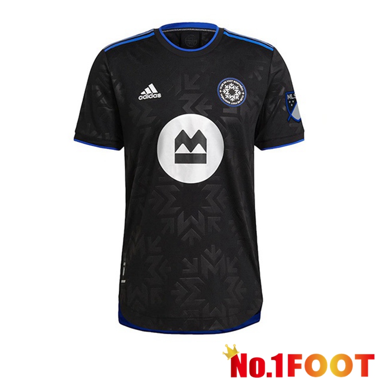 CF Montréal Home Jerseys Black 2022 - Click Image to Close