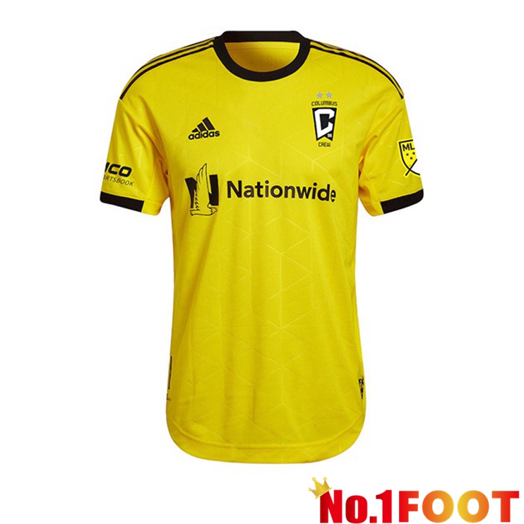 Columbus Crew Home Jerseys Yellow 2022 - Click Image to Close