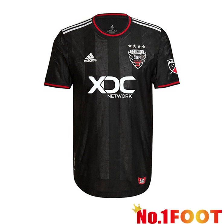 D.C United Home Jerseys Black 2022 - Click Image to Close