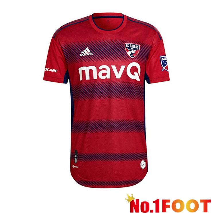 FC Dallas Home Jerseys Red 2022 - Click Image to Close