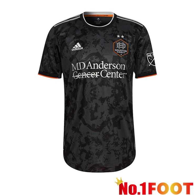 Houston Dynamo Away Jerseys Black 2022 - Click Image to Close