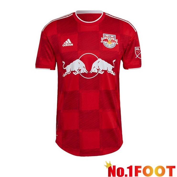 New York Red Bulls Away Jerseys Red 2022 - Click Image to Close