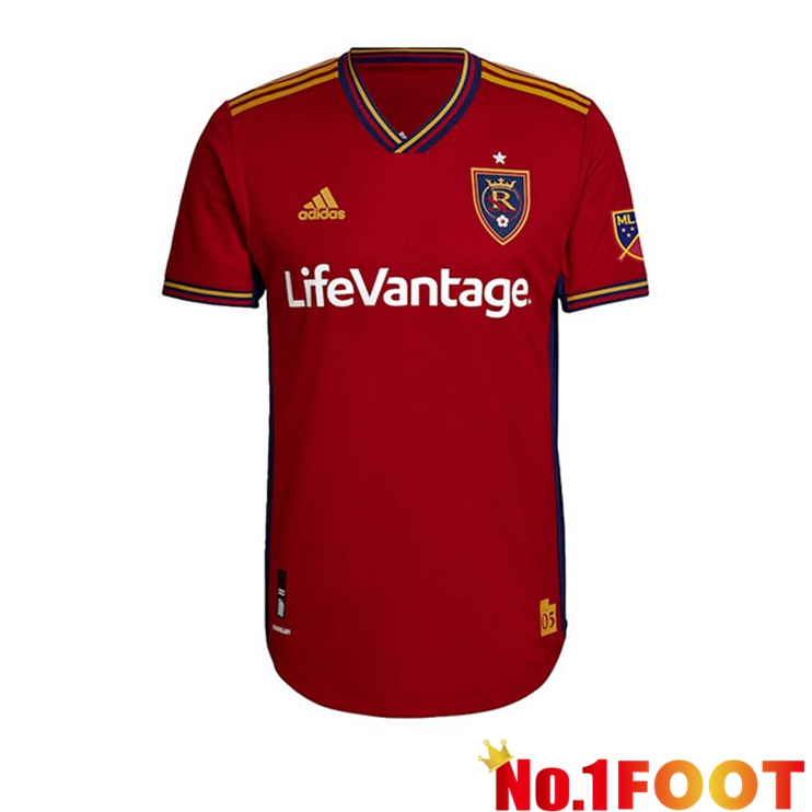 Real Salt Lake Home Jerseys Red 2022 - Click Image to Close