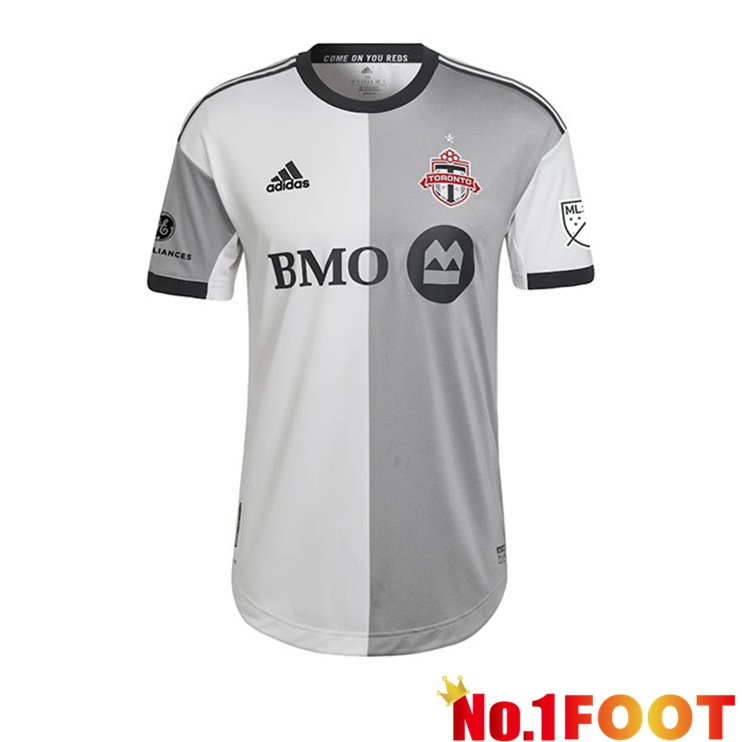 Toronto FC Away Jerseys Gray 2022 - Click Image to Close