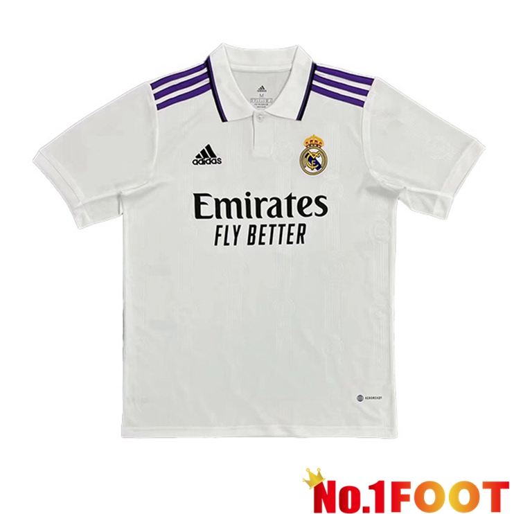 Real Madrid Home Version Fuite White Jersey 2022/2023