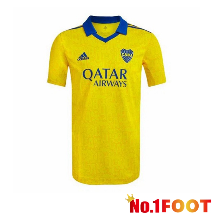 Boca Juniors Third Yellow Jersey 2022/2023