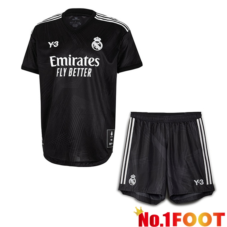 Real Madrid Kids Fourth Black Jersey 2021/2022