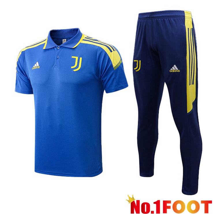 Juventus + Pants Blue Polo Shirt 2021/2022 - Click Image to Close