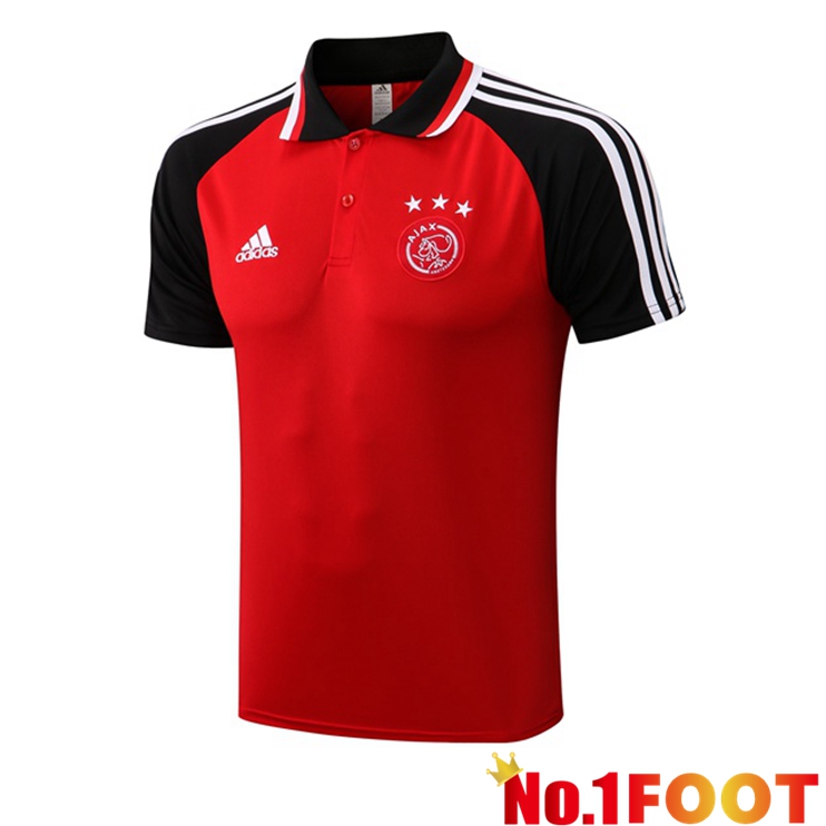 AFC Ajax Red Polo Shirt 2021/2022