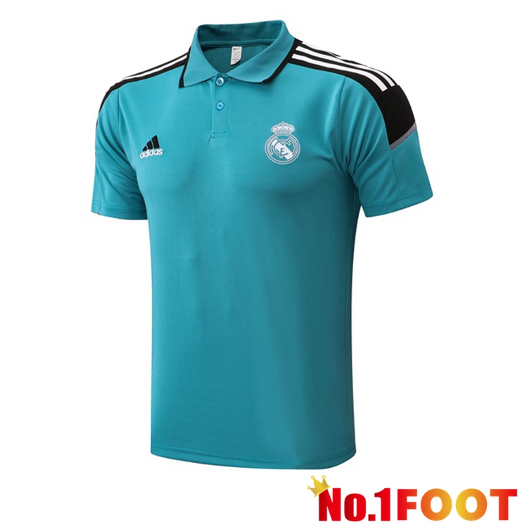 Real Madrid Green Black Polo Shirt 2021/2022