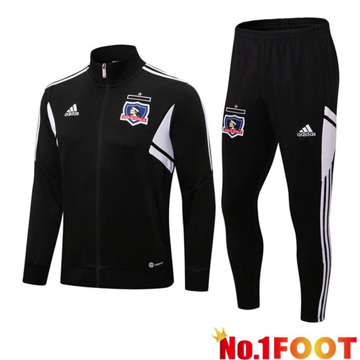 Colo-Colo Black Training Tracksuit Suit 2022/2023