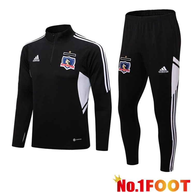 Colo-Colo Black Training Tracksuit Suit 2022/2023