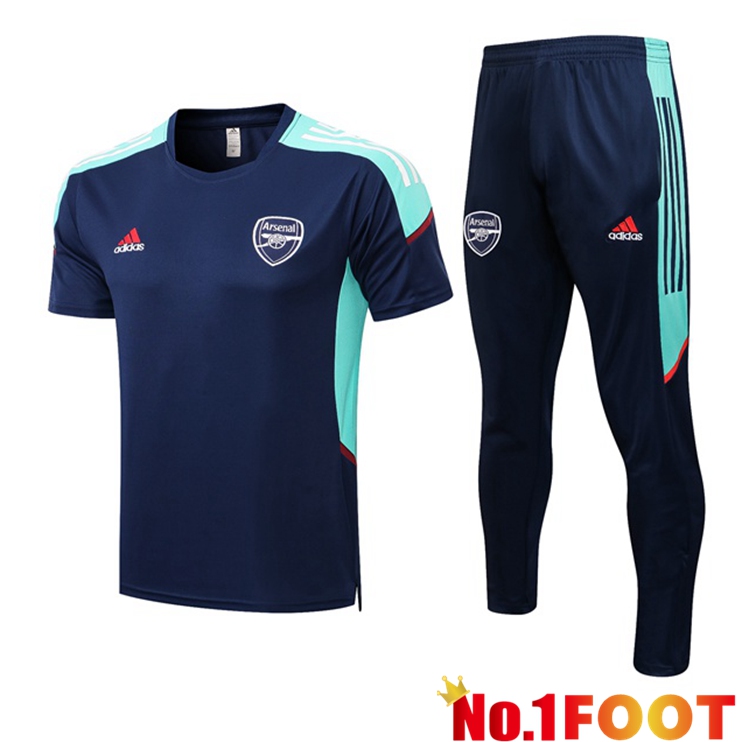 Arsenal Training T Shirt + Pants Blue Royal 2022/2023