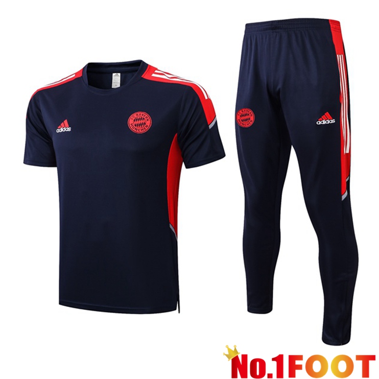 Bayern Munich Training T Shirt + Pants Blue Royal 2022/2023