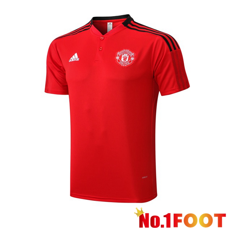 Manchester United Red Training T Shirt 2022/2023