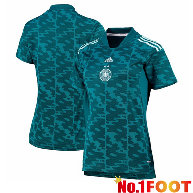 Germany Womens Away Blue Women's Euro Jersey 2022