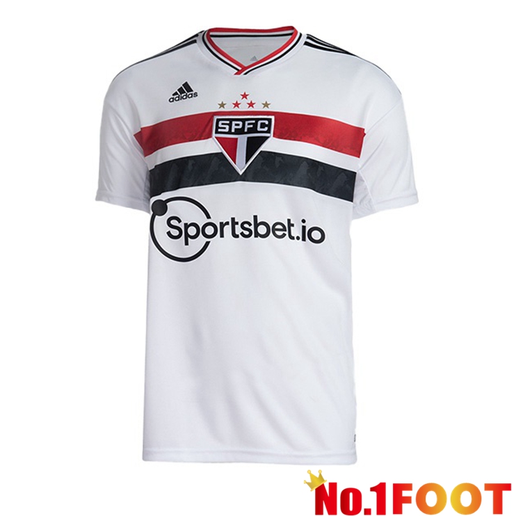 Sao Paulo FC Home Jerseys White 2022-2023