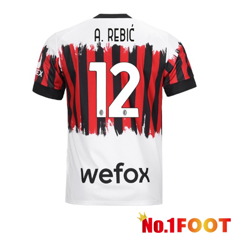 AC Milan (A. REBIĆ 12) Fourth Jersey 2021/2022