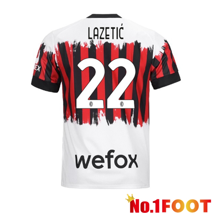 AC Milan (LAZETIĆ 22) Fourth Jersey 2021/2022