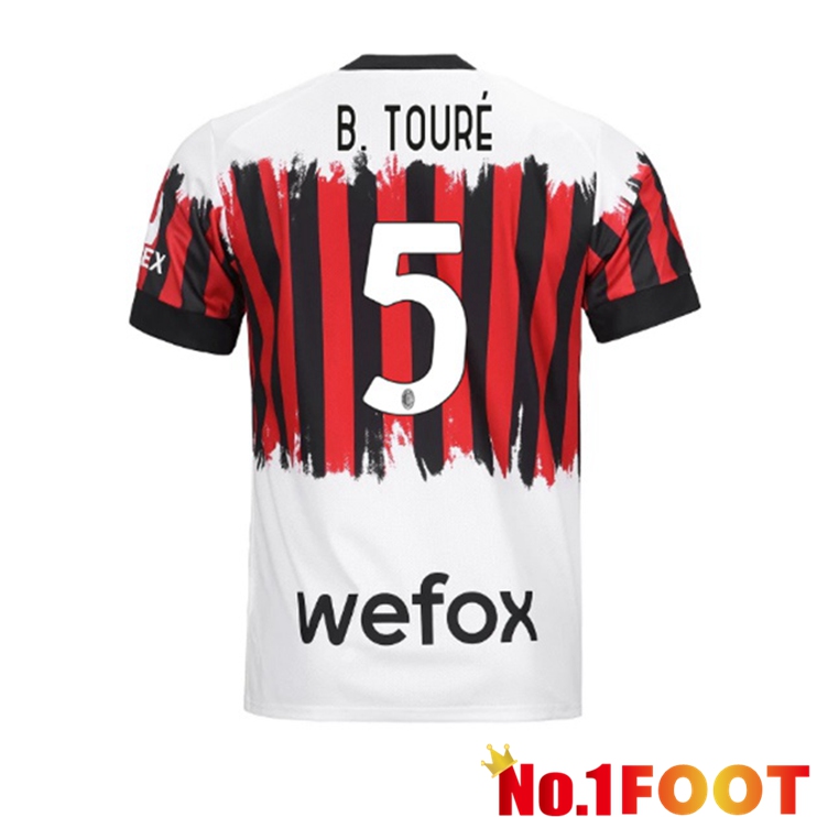 AC Milan (B. TOURÉ 5) Fourth Jersey 2021/2022