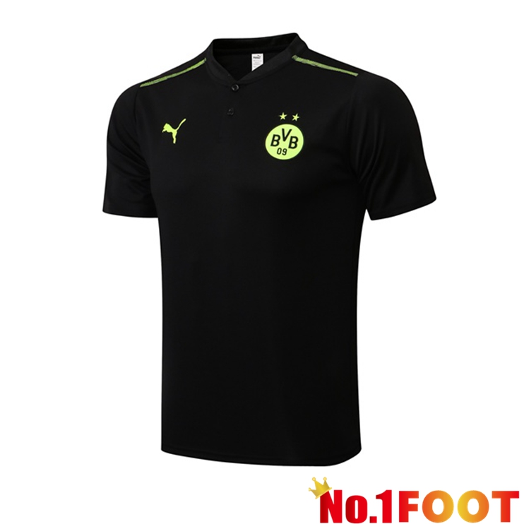 Dortmund BVB Black Training T Shirt 2022/2023