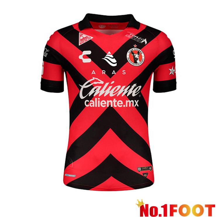 Tijuana Home Jersey Red Black 2021/22