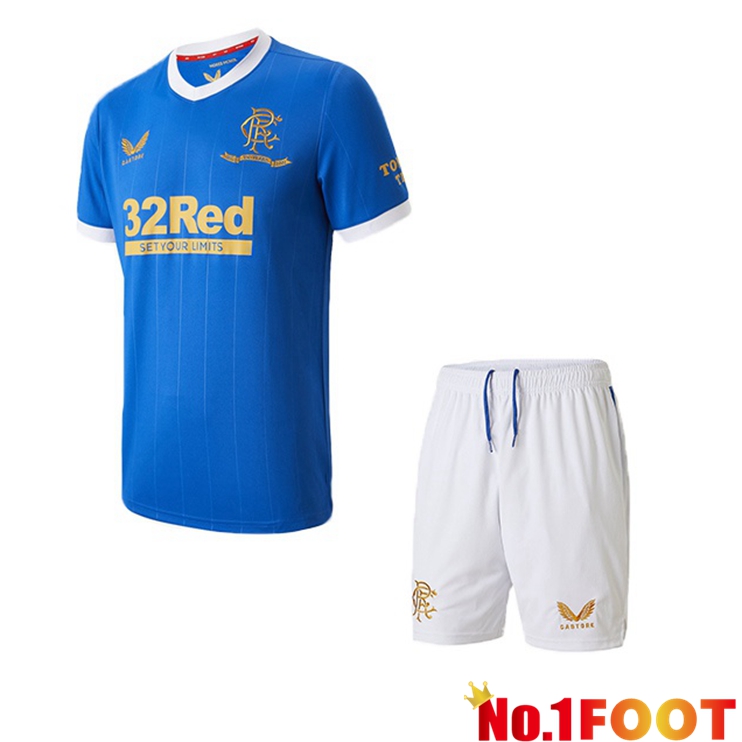 Rangers FC Kids Home Jersey 2021/22