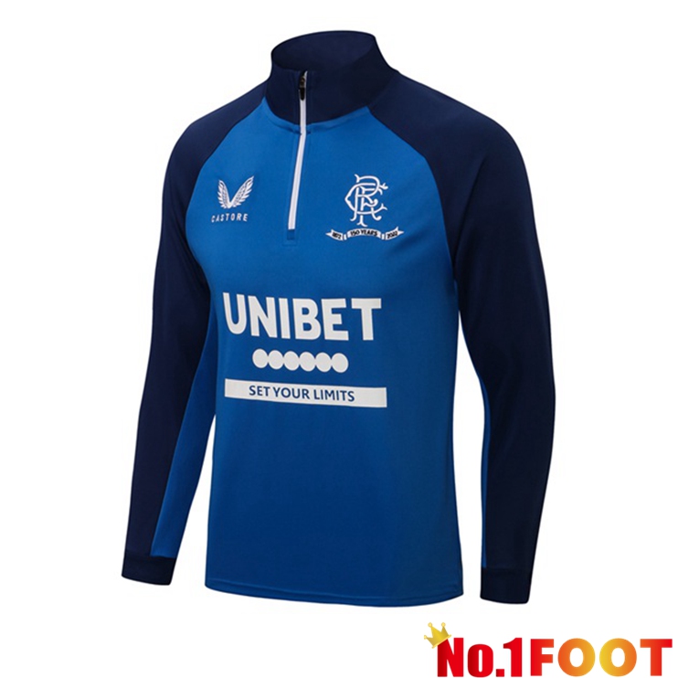 Rangers FC Training Sweatshirt Blue 2021/2022