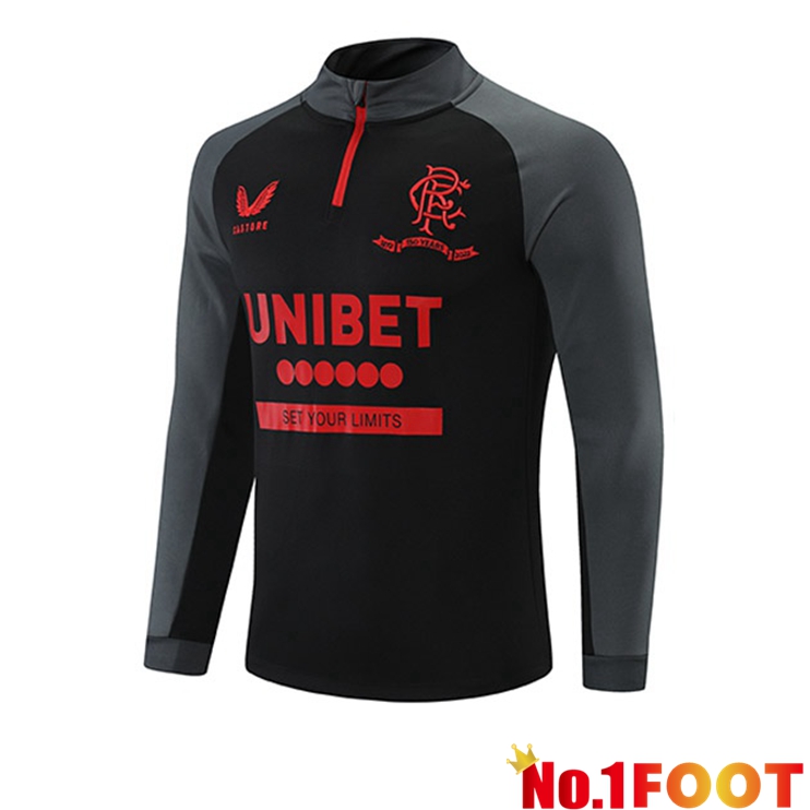 Rangers FC Training Sweatshirt Black 2021/2022