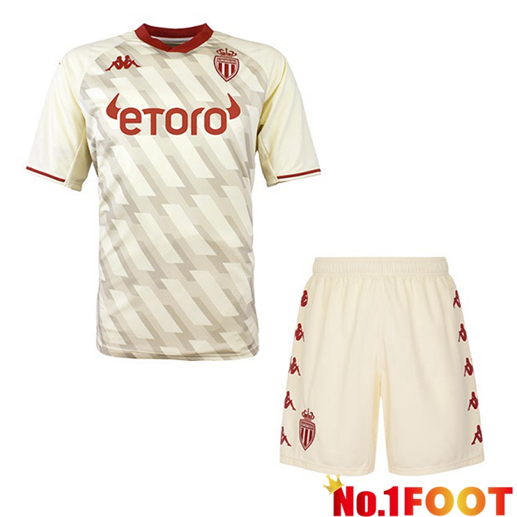 AS Monaco Kids Third Jersey 21/22