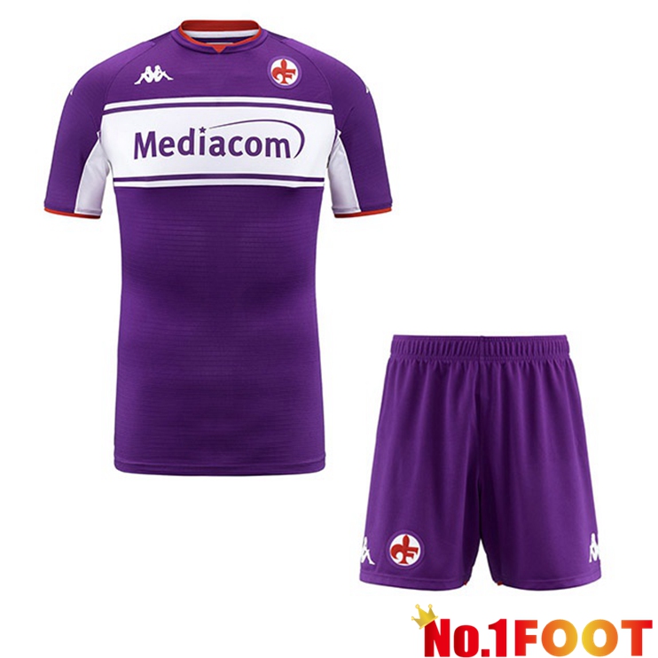 ACF Fiorentina Kids Home Jersey 21/22