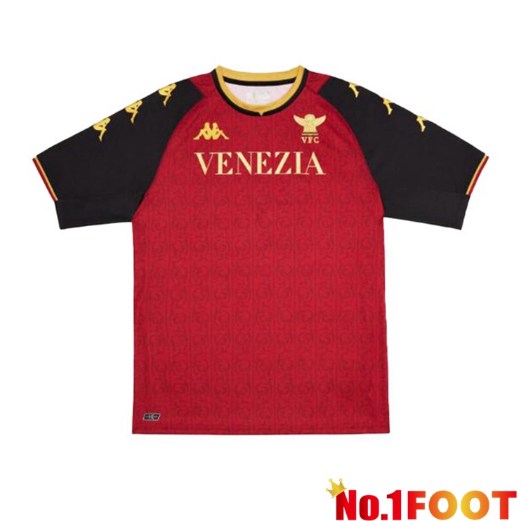 Venise FC Fourth Jersey Red 21/22 - Click Image to Close