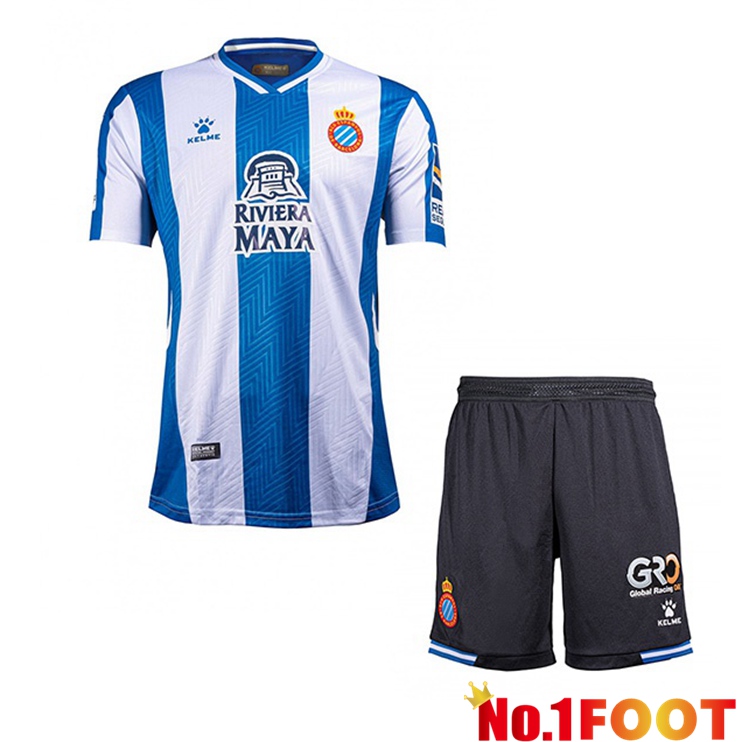 RCD Espanyol Kids Home Jersey 21/22