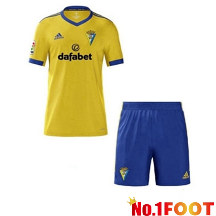 Cadiz CF Kids Home Jersey 21/22