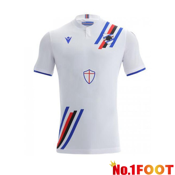 UC Sampdoria Away Jersey White 21/22