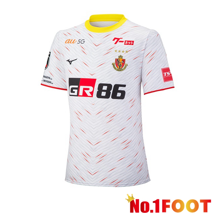 Nagoya Grampus Home White Jersey 2022