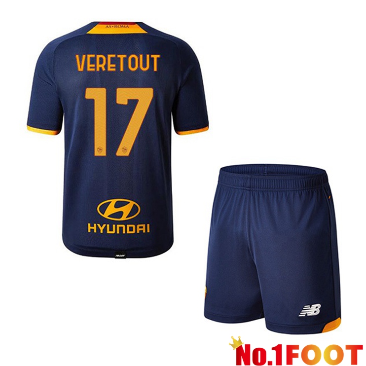 AS Roma (VERETOUT 17) Kids Fourth Jersey 21/22