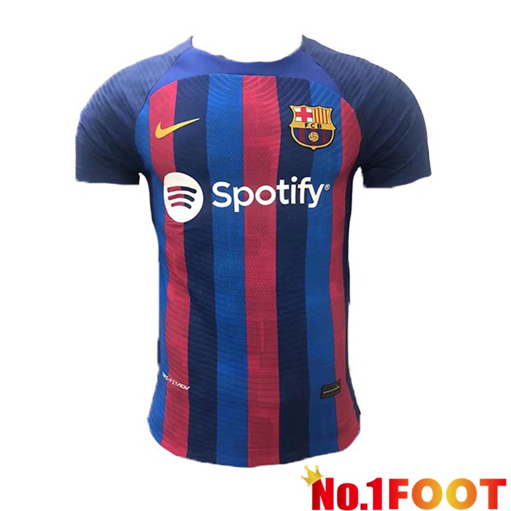 FC Barcelona Home Jerseys Leak Version Red Blue 2022-2023